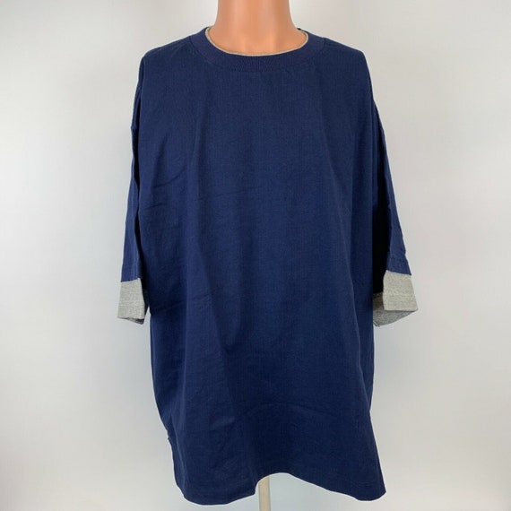 MacGregor Double Sleeve Ringer Basic T Shirt Vtg … - image 2