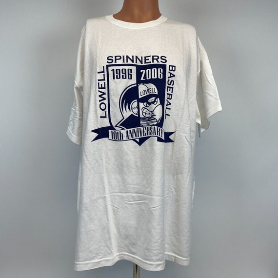 Lowell Spinners 10th Anniversary T Shirt Vtg 2006… - image 2