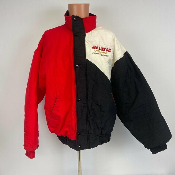 70s Swingster NASCAR パッチ付き 中綿入り ナイロン レーシング 