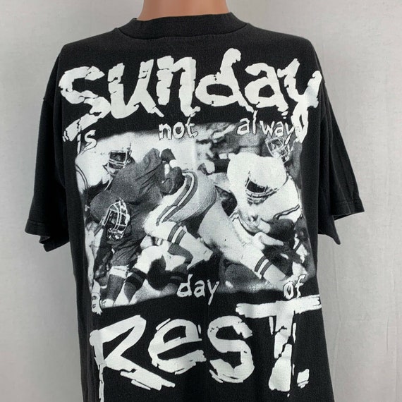 Football Sunday Is Not Always A Day Rest T Shirt … - image 1