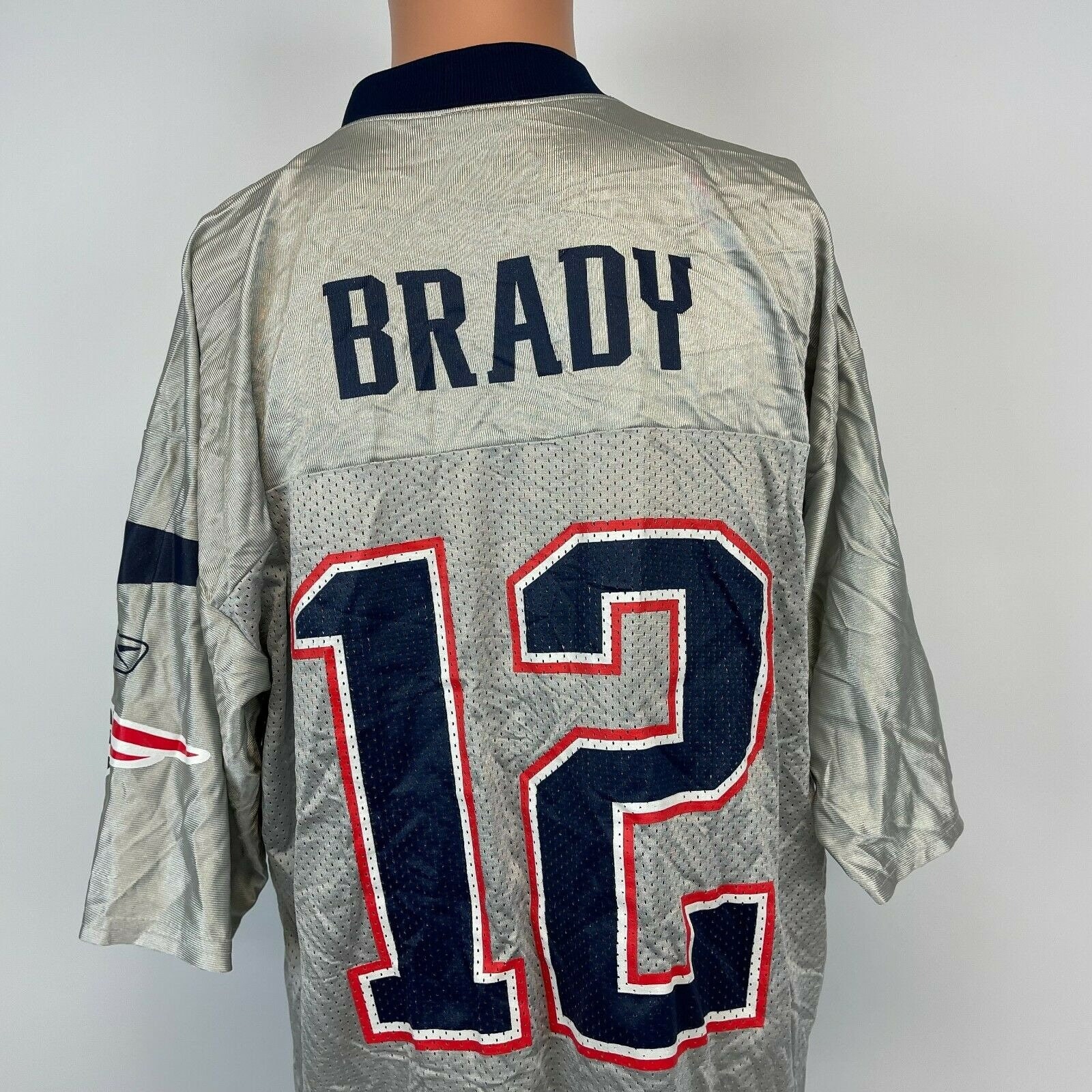 Tom Brady jersey New England Patriots size Youth XL Reebok blue NFL players  Inc