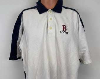 Polo vintage de los Boston Red Sox para hombre, talla XL, Lee Sport, béisbol MLB