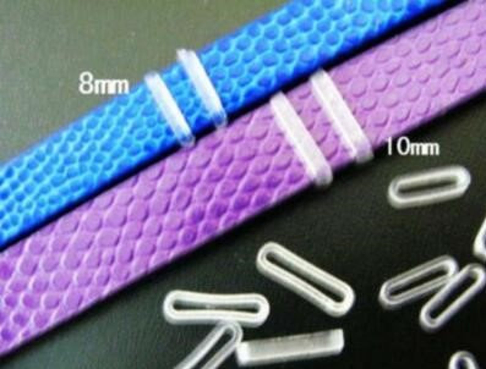 20 Pieces 10mm Clear Rubber Band Stopper Spacer for 10mm Mesh Etsy