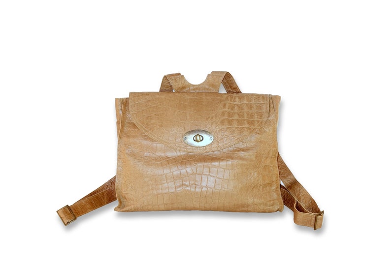 camel leather laptop bag