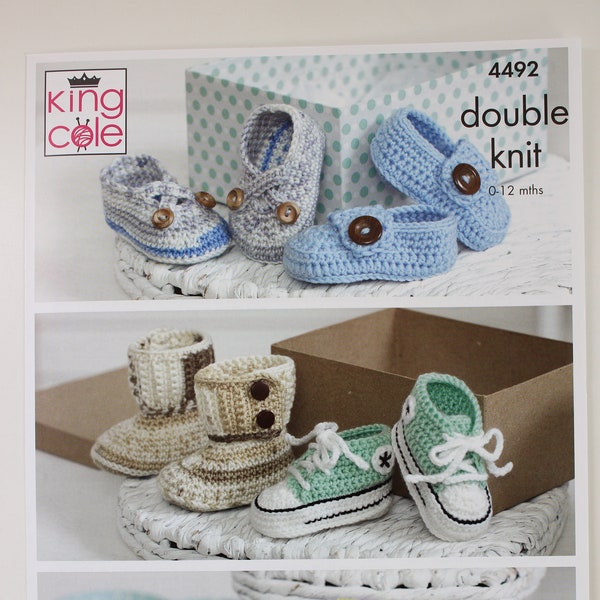 Baby Bootie Crochet Pattern, crochet baby booties, pattern for handmade crochet baby footwear, pattern for baby shoes