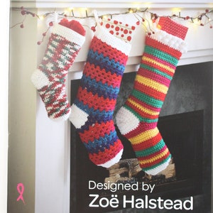 Christmas Crochet Pattern Book: Ornaments, Stockings, and Decor