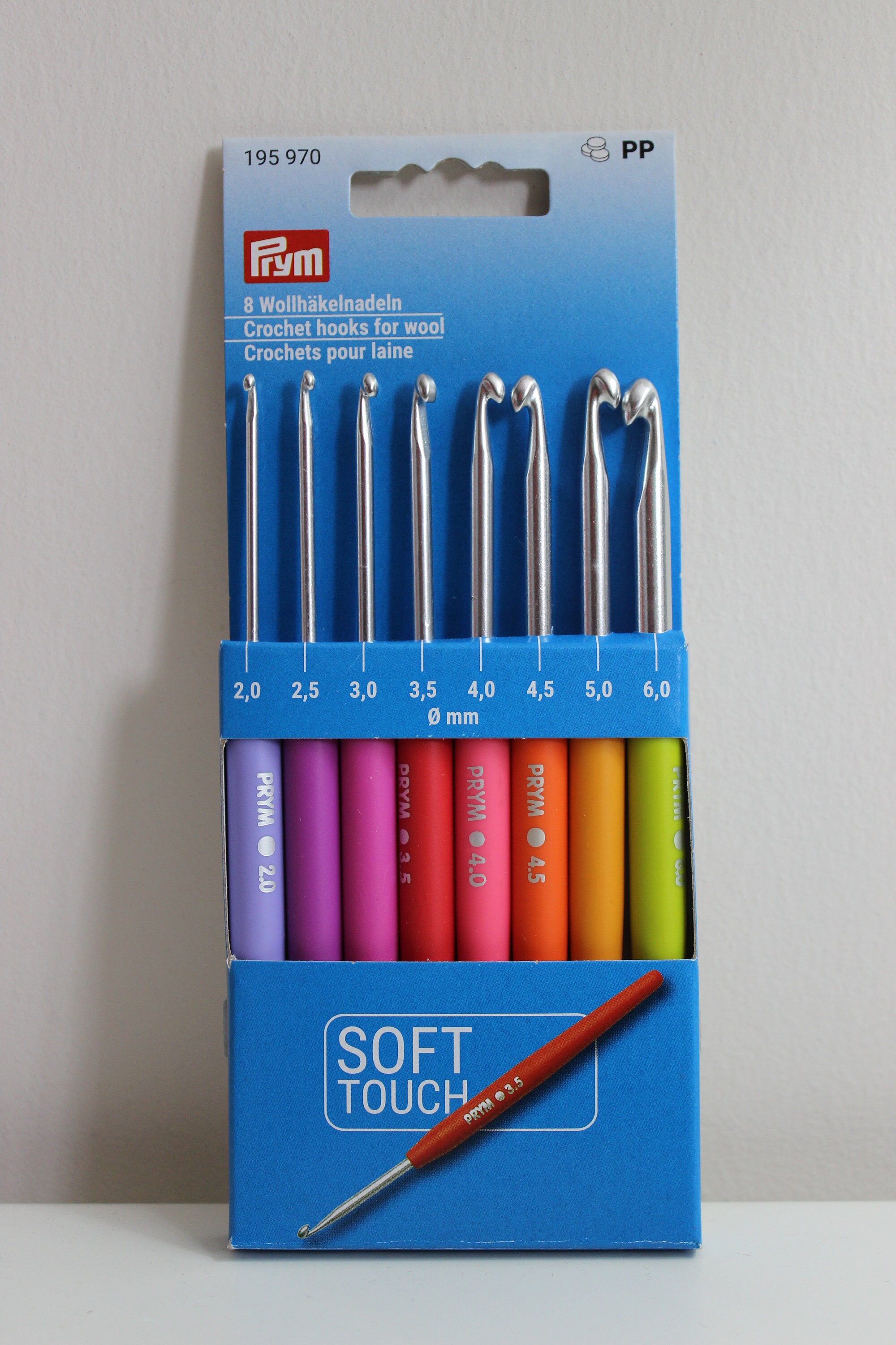 Prym Soft Touch Crochet Hooks, Soft Handle Ergonomic Crochet Hook Set -   Australia