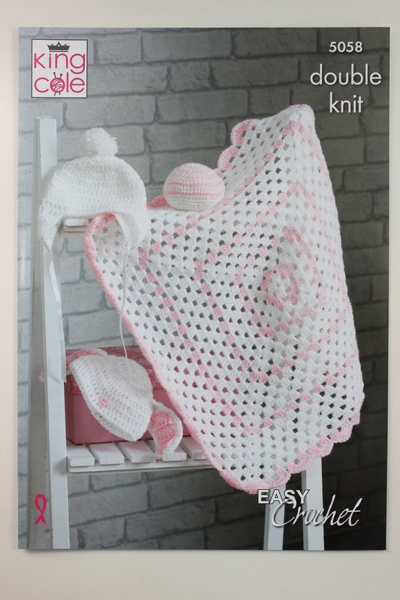 King Cole Learn to Crochet - The Basics Booklet King Cole Learn to Crochet - The Basics Booklet