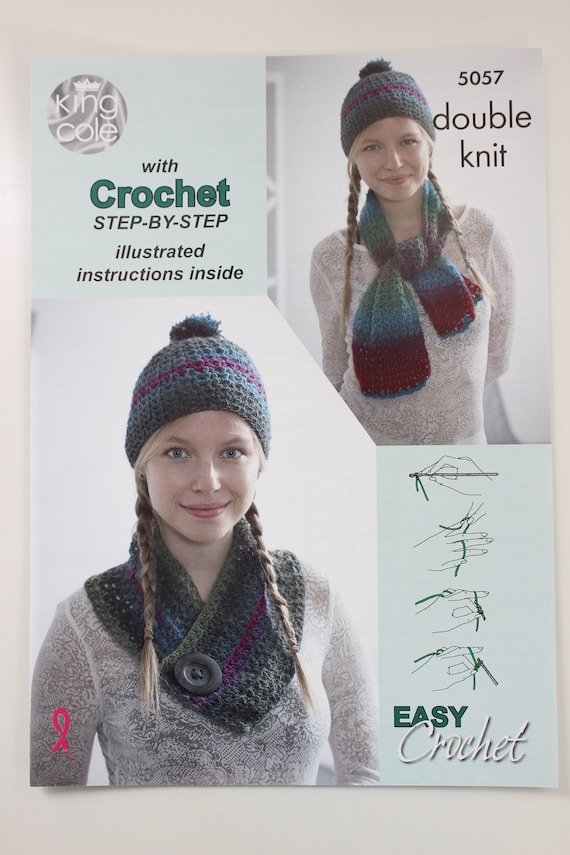 King Cole Learn to Crochet - The Basics Booklet King Cole Learn to Crochet - The Basics Booklet