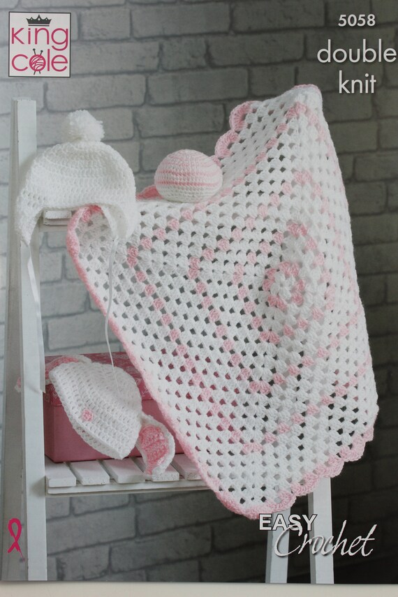 King Cole Learn to Crochet - The Basics Booklet King Cole Learn to Crochet - The Basics Booklet