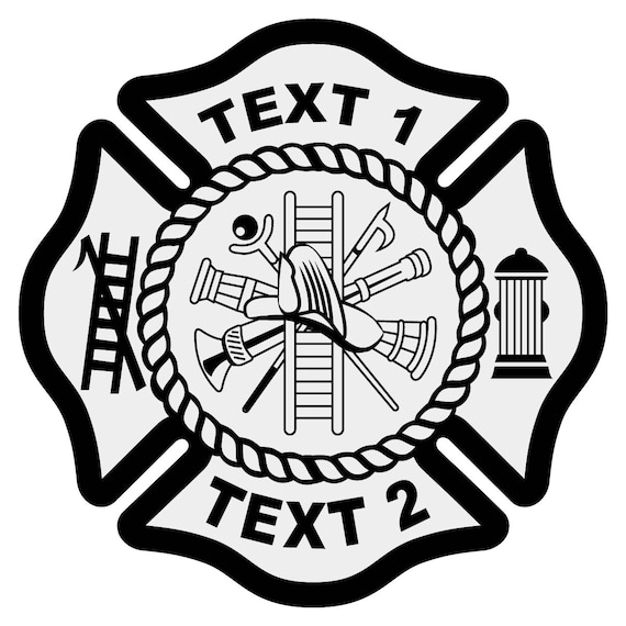 Size #442 Maltese Cross Decal Sticker Choose Pattern Size #442 Maltese Cross Decal Sticker Choose Pattern