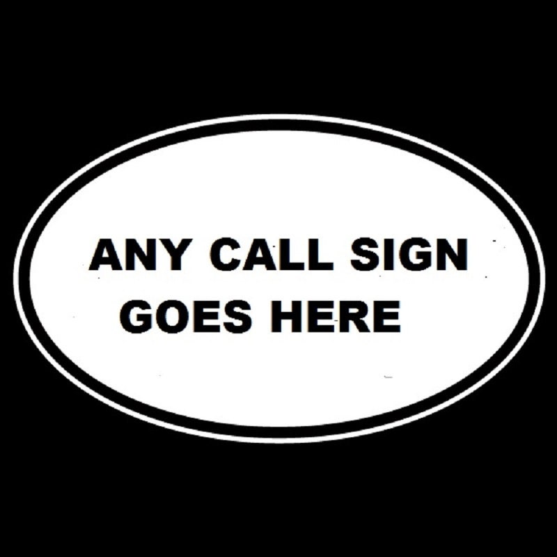 Printable Amateur Radio Sign