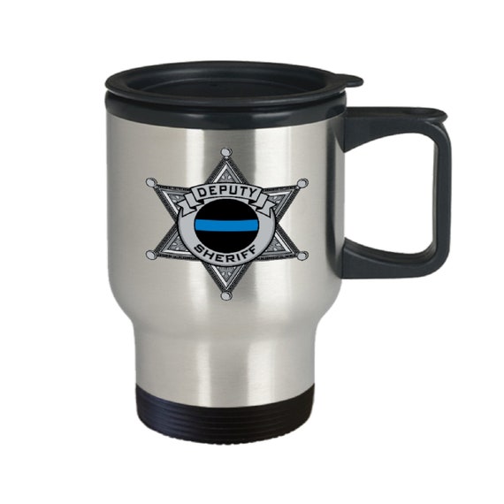 Usmc Marines Stainless Steel Black Coffee Travel Mug Thermos 14oz Custom Logo