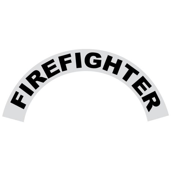 CRESCENTS  PAIR FIREFIGHTER FOR FIRE HELMET OR HARDHATS 