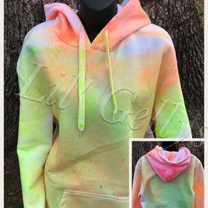 Neon hoodie dames outlet