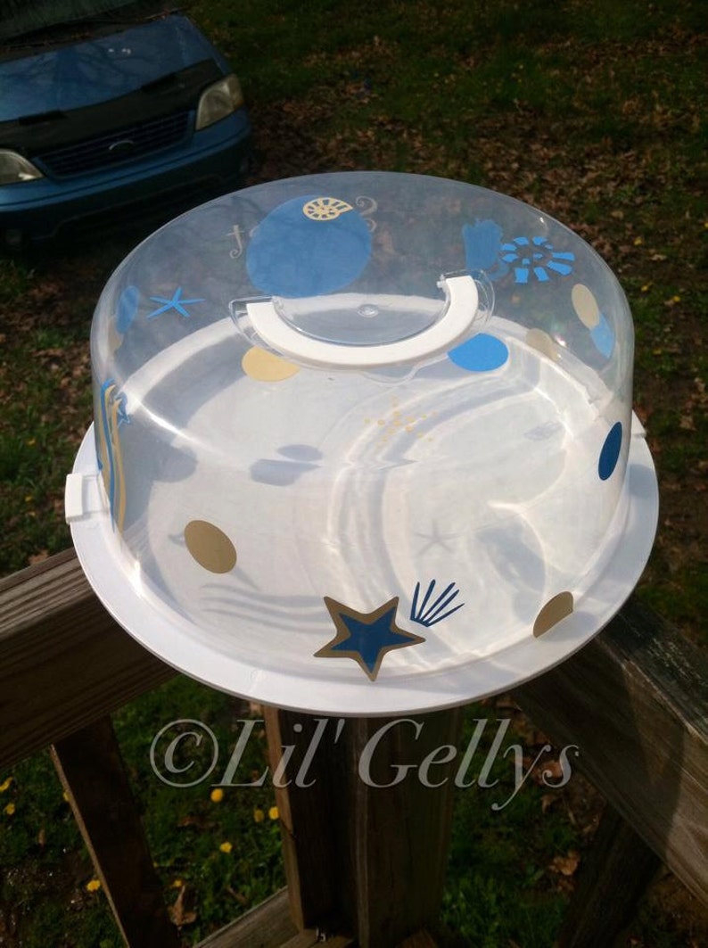 Set of 3 Reusable Cake Containersbaked Goodscookie Etsy