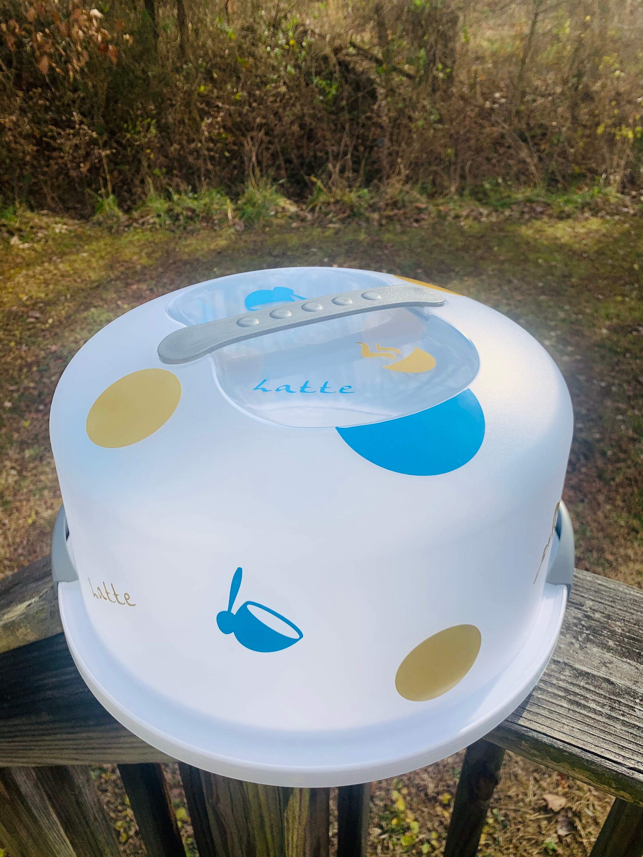 Custom Reusable Cake Container with lidcoffee giftscoffee Etsy