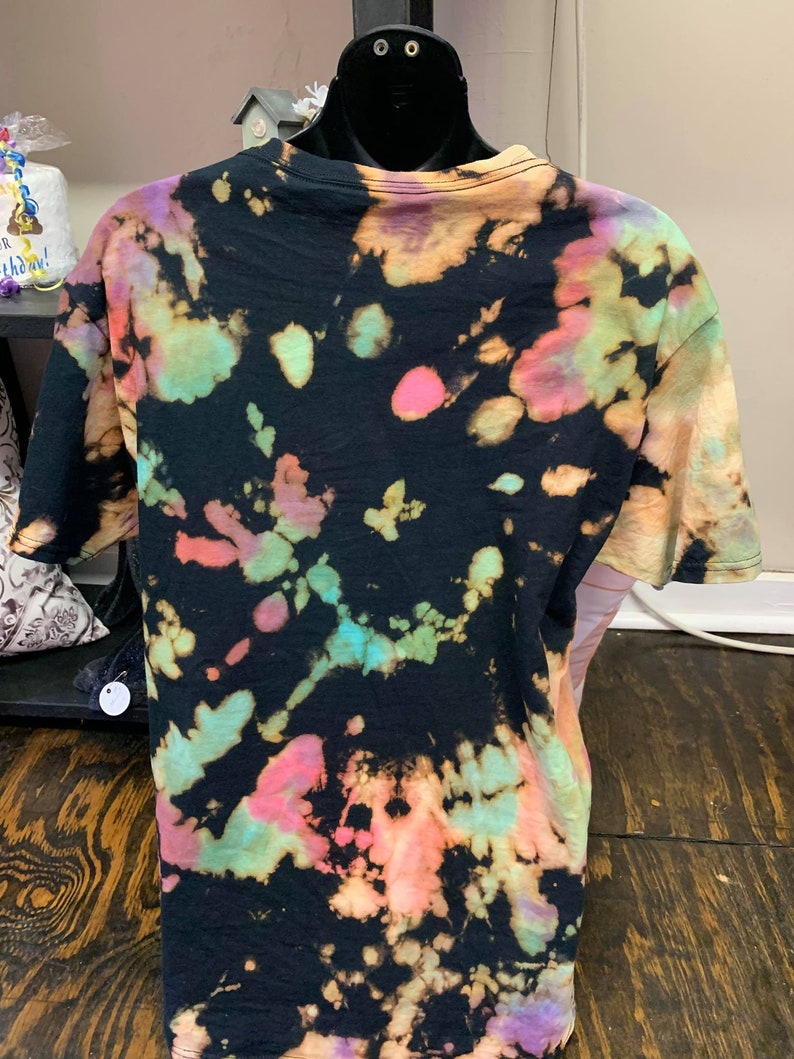 pastel rainbow tie dye shirt