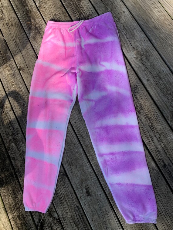 Tie Dye tie Dye Sweatpants neon Tie Dye modern Tie Dye unique Sweatpants unique Gifts winter Sweatpants jogging Pants cotton Sweatpants Etsy UK