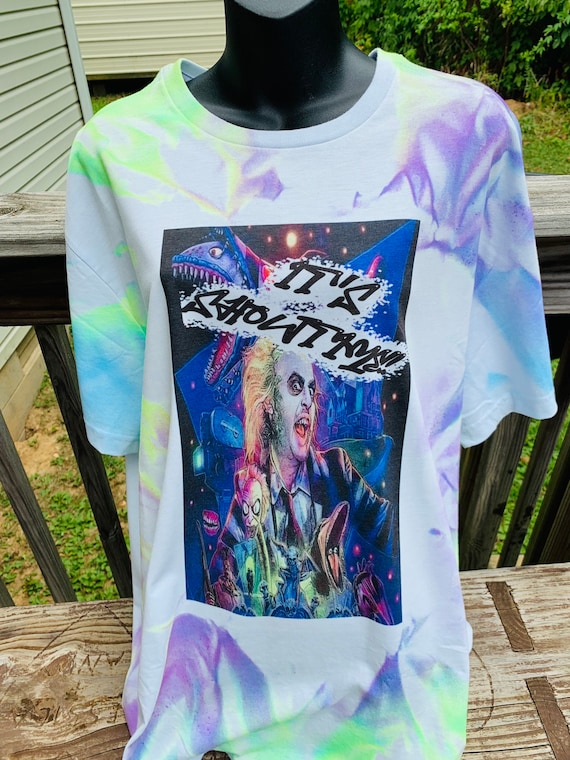 tie dye beetlejuice shirt