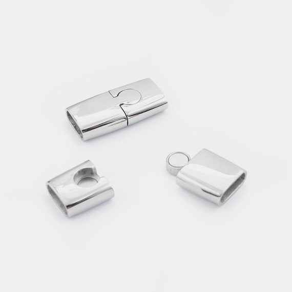 Buy 2pcs 925 Magnetic Necklace Clasps and Closures, Sterling Silver Bracelet  Clasp Converter Magnetic Jewelry Clasps Locking Magnetic Clasps for Jewelry  Making Supplies (Gold) Online at desertcartINDIA