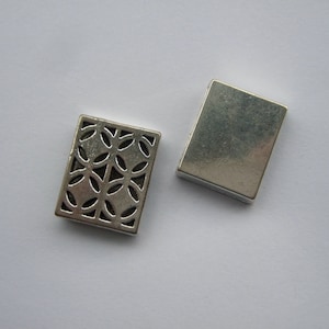 3 Flat Sliders for 5mm 10mm 20mm  flat leather cord