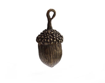 2 x Pine Cone Pendant , Antique Bronze Pinecone Charm Pendants 18x40mm