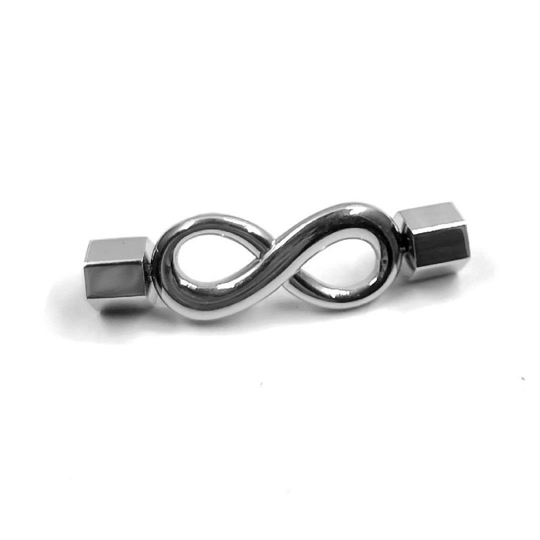 1pcs Stainless Steel Infinity Connector 6mm Bracelet Center for up to ...