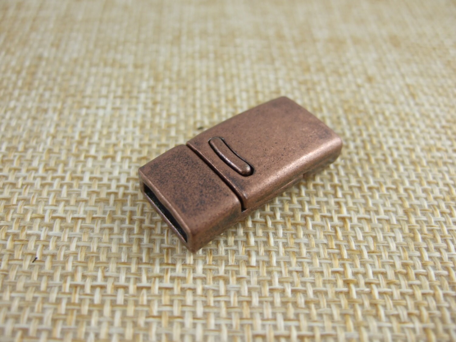 3 Sets Antique Copper Flat Clasp 10x2mm for 5mm 10mm Etsy UK