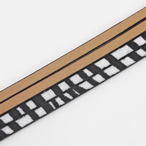 1 meter 5x2mm Flat PU Leather Cord , 5mm flat leather cord for bracelet finding making
