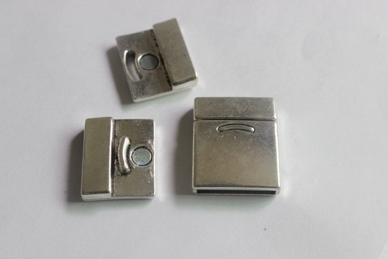 3sets Flat Clasps Strong Clasp for Leather Etsy