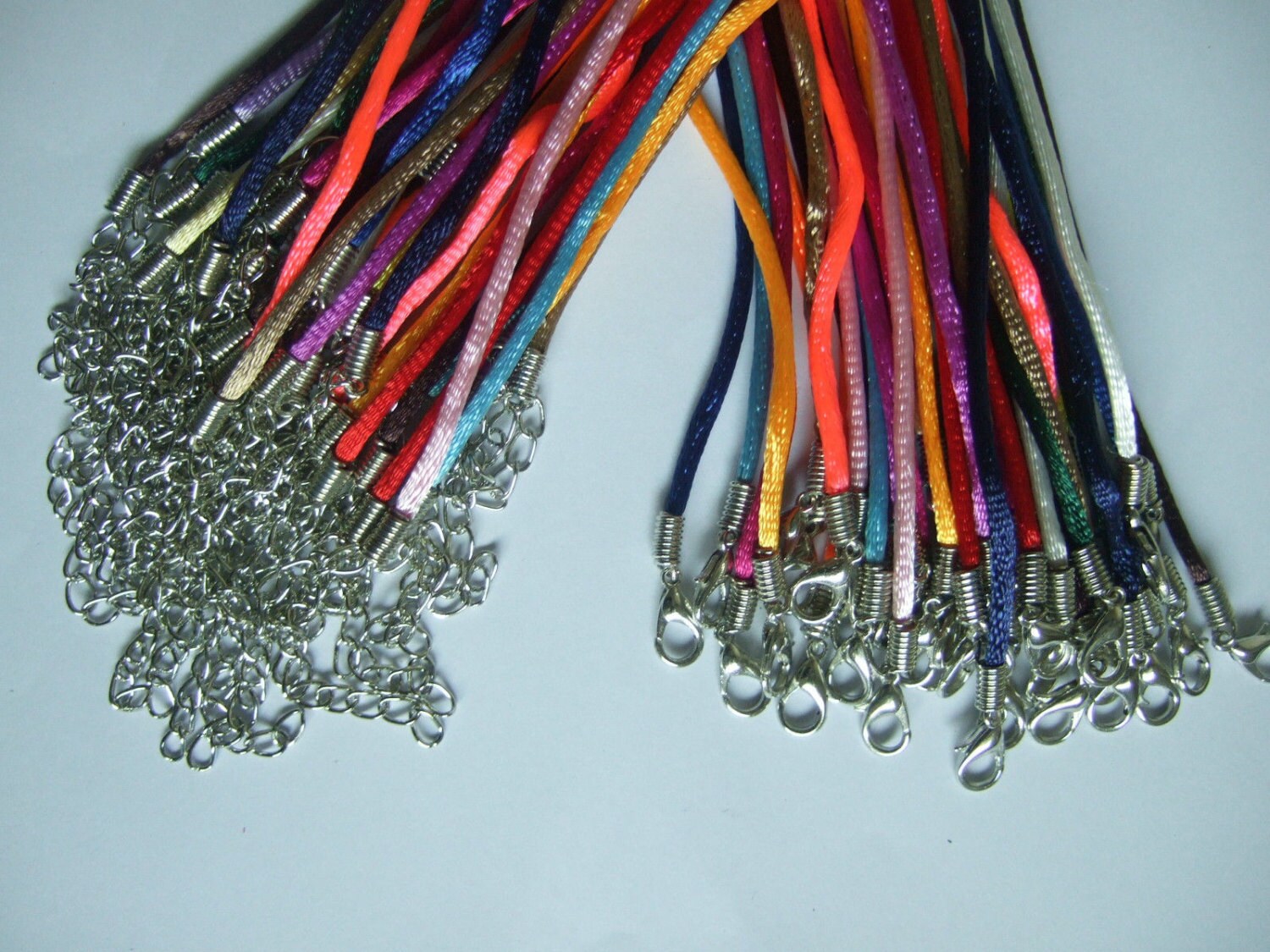 Thick 4mm satin necklace cords 14-36 inches