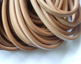 Natural Licorice Leather Cord, finding, jewelry supplies, leather for bracelet