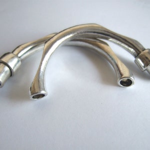 3 Sets Half Cuff Clasp 4.5mm Round Hole Leather Clasp