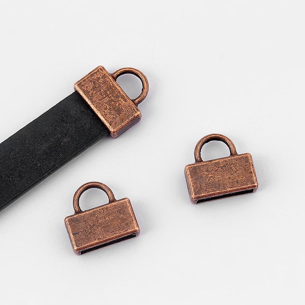 Leather End Caps Etsy