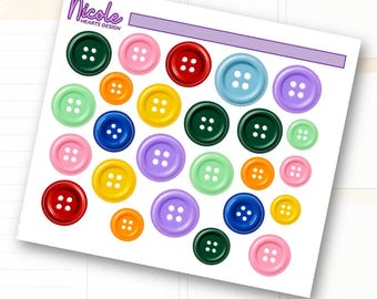 Knoppenstickers | Junk Journal | Scrapbook | Planner