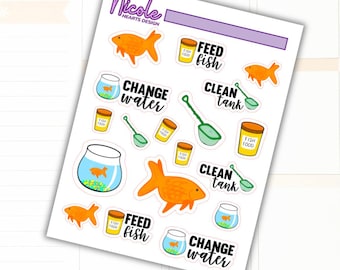 Goldfish Pet Stickers