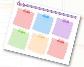 Plakbriefjes | Junk Journal | Scrapbook | Planner