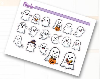 Lil Boo Stickers | Junk Journal | Scrapbook | Planner