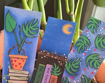 For the Love of Monstera Bookmarks