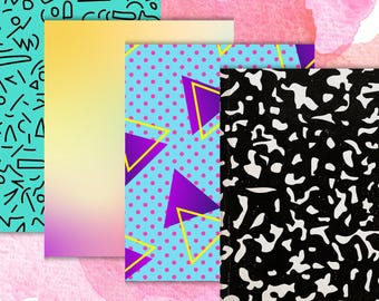 I Heart the 90's Paper Pack | Junk Journal | Scrapbook | Planner
