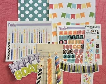 Birthday Junk Journal Kit | Scrapbook