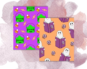 Halloween papierpakket | Junk Journal | Scrapbook | Planner