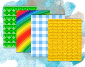 Brick Road Paper Pack | Junk Journal | Scrapbook | Planner