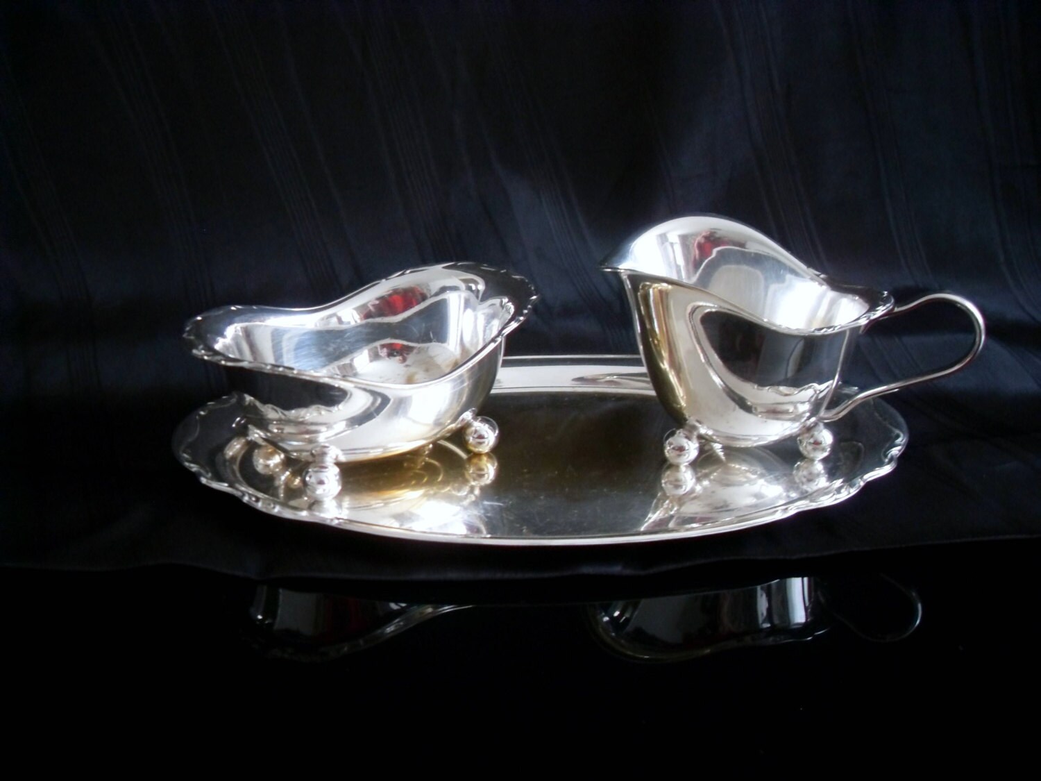 WMF 3 Piece Tea Set WMF Milk/creamer Jug and Sugar Bowl With Etsy