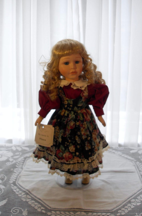 leonardo collection porcelain doll the bride