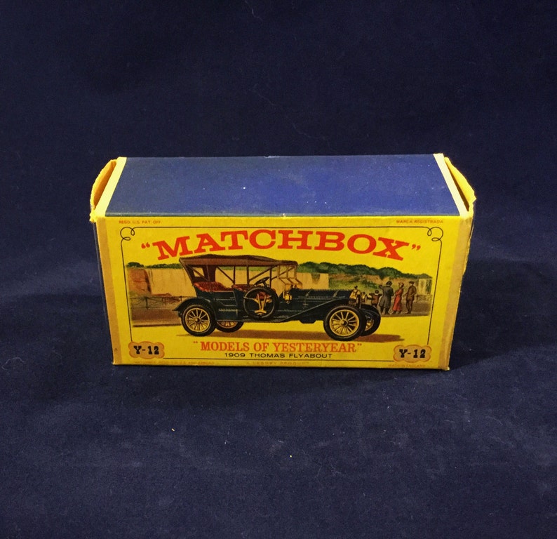 Vintage Matchbox Car Matchbox Models Of Yesteryear Vintage Etsy