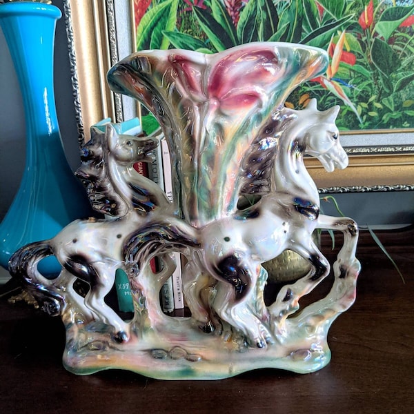 Horse Vase Etsy