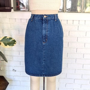 スカート Vintage Vivaldi blue denim pencil skirt スカート Vintage Vivaldi blue denim pencil skirt Vintage