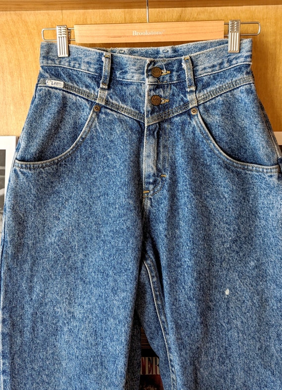 Lee/High Waist Tapered Leg Denim Jeans/25" Waist/… - image 4